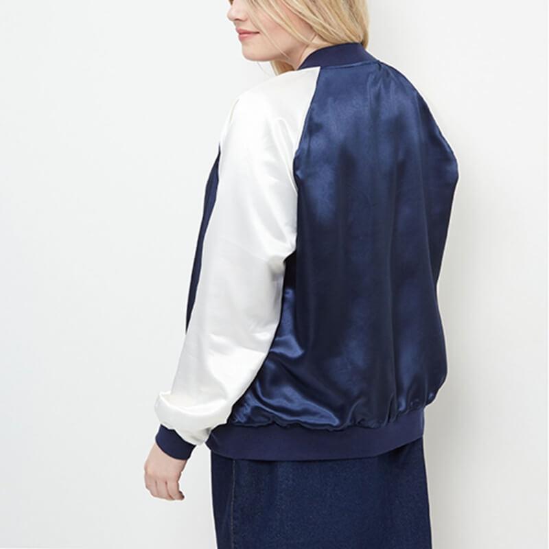 Luxe BomberBaseball Jacket