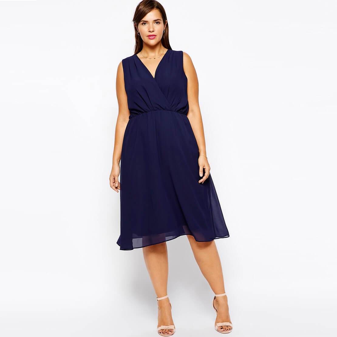 Sexy Design Chiffon Femininas
